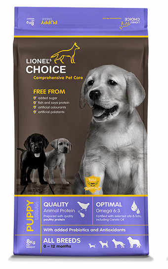 Lionel's Choice Puppy food